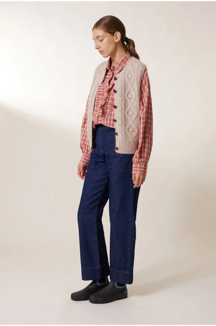 Pull Leon and Harper , Malka beige