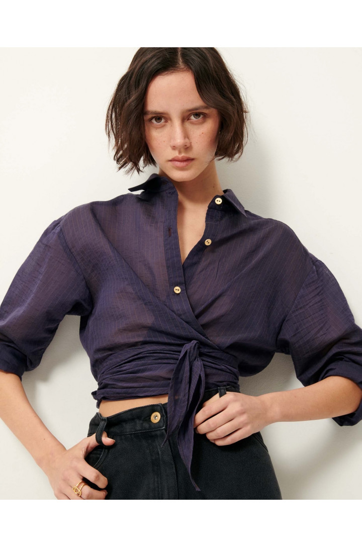 Chemise Procilong bleu sessun