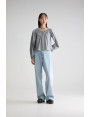 Blouse Bellerose TAISSA rayé noir et blanc