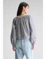Blouse Bellerose TAISSA rayé noir et blanc