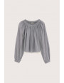 Blouse Bellerose TAISSA rayé noir et blanc