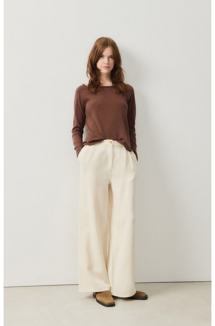 Pantalon AFA10C Américan Vintage blanc