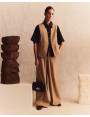 Veste sans manche Marcello marron Sessun
