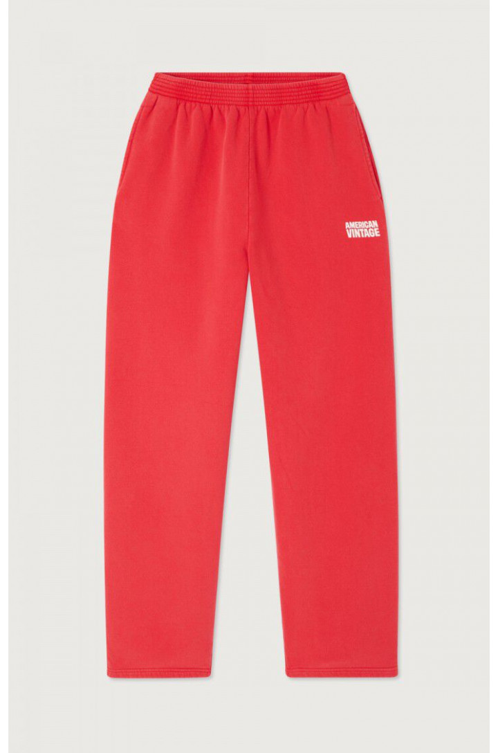 Jogging Américan Vintage PLIO5B Rouge